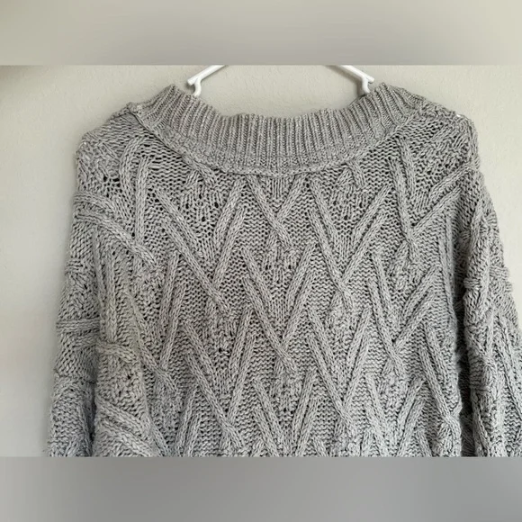 Free People | Montana Cable Cardi | Vapor | Small - Picture 5 of 7